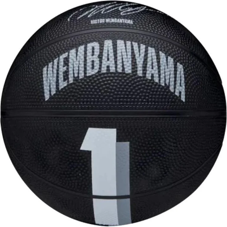 Wilson Victor, Mini-Basketball mit hervorragendem Sprungverhalten, leuchtend orange, für alle Altersgruppen und Niveaus