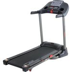 MOTIVE FITNESS by U.N.O. Laufband Speed Master 1.8, mit Handpulssensoren und Soft-Motion-Foldsystem, Schwarz