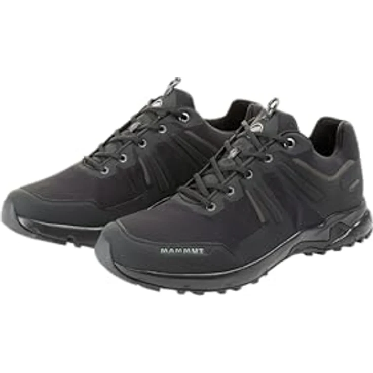 Mammut Ultimate Pro Low GTX, Herren Wanderschuhe mit Gore-Tex Membran und gripex Tri Traction-Sohle, Schwarz – Bild 3