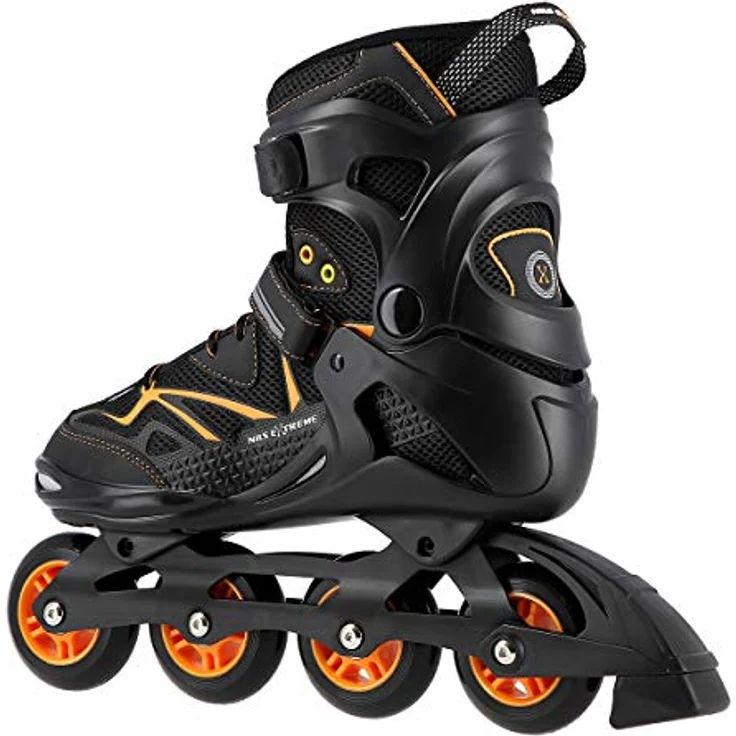 Nils Extreme NA9022 Orange 40 Inline-Skates mit ABEC9-Lager und 80-mm-Rädern – Bild 4