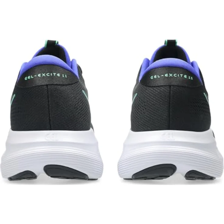 Asics Gel-Excite 11, Laufschuhe mit GEL™-Technologie und atmungsaktivem Obermaterial, 43.5/black-vital green – Bild 6
