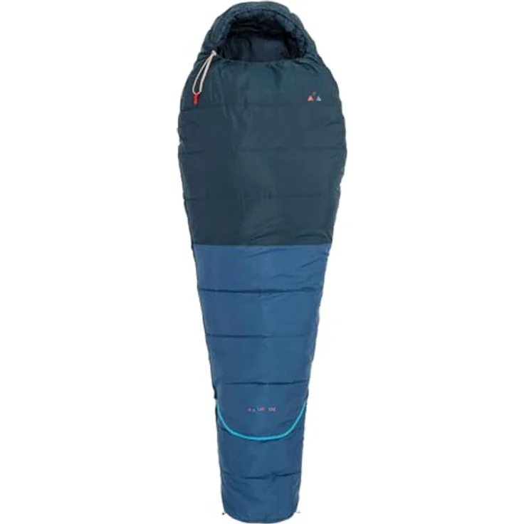 VAUDE Kobel Adjust 500 II Syn, Schlafsack mit körperbetonter Mumienschnitt, geeignet für Kinder von ca. 7-12 Jahren, Baltic sea – Bild 2