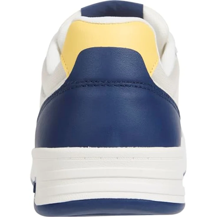 TOMMY HILFIGER Tjm Cupsole Leather Ess Herren Sneakers, Blau, Größe 45 – Bild 2
