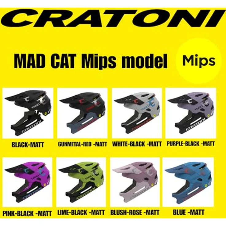 Cratoni Madcat Mips, MTB-Kinder-/Jugendhelm mit abnehmbarem Kinnbügel, innovativer MIPS-Technologie, rosa – Bild 8