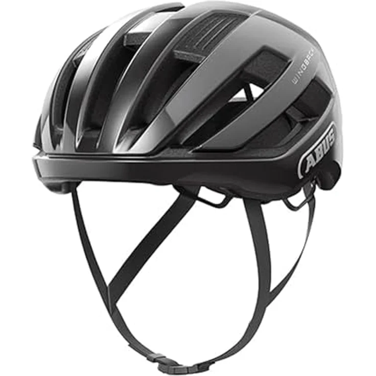 Abus WingBack Velohelm, 54-58 cm, minimalistisches Design mit tiefen Belüftungskanälen und flatterfreien FlowStraps-Gurtbändern – Bild 5