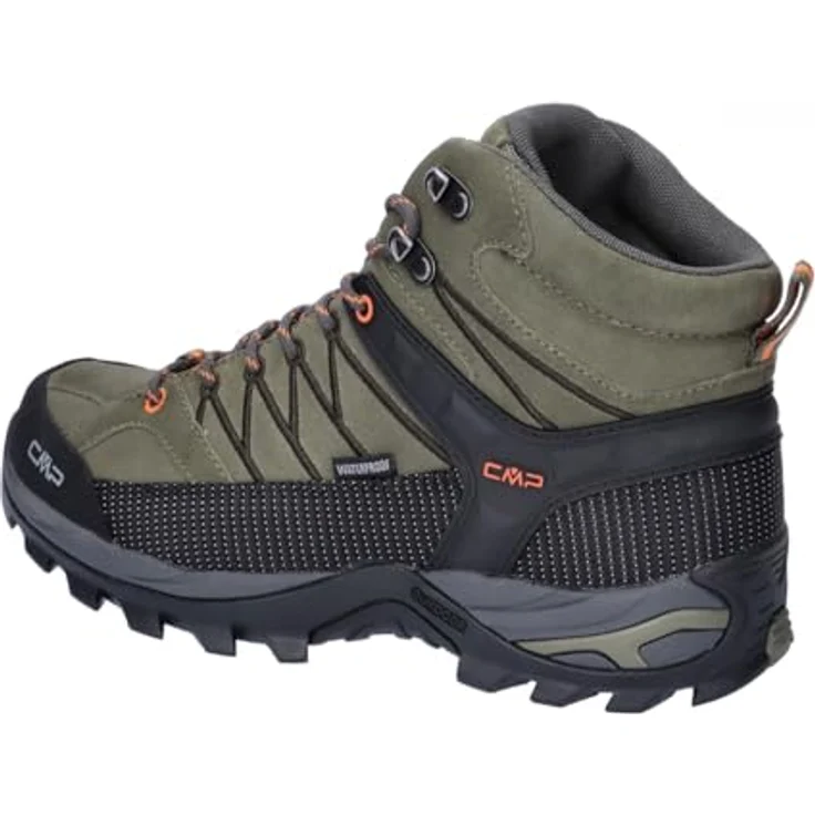 CMP RIGEL MID TREKKING SHOES WP, wasserdichte Wanderschuhe mit EVA-Dämpfung und FullOn GRIP-Sohle – Bild 3