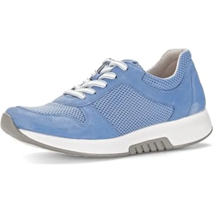 Rollingsoft Sneaker 66.946.16, Laufschuhe aus Mesh/Samtchevreau in Arktis mit Wechselfußbett, Größe 38