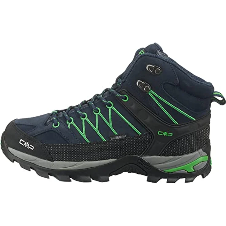 CMP Campagnolo Rigel Mid, Herren Wanderschuhe (Gr. 44), Blau, ideal für Outdoor-Aktivitäten – Bild 2