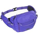 EVOC HIP Pack 3 + Hydration Bladder 1,5, kompakte Hüfttasche mit Wassersack und Schnellzugriff, Volumen: 3 l, Violet