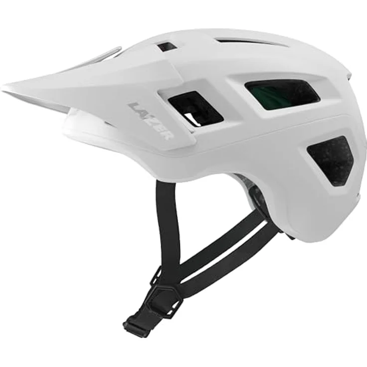 Lazer Coyote KinetiCore, MTB-Helm mit hervorragender Belüftung und Schutz, Matte Full White – Bild 4