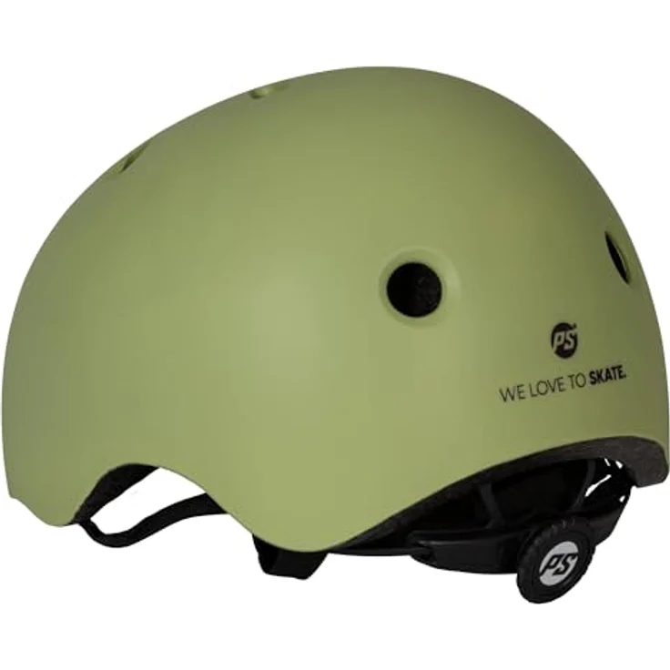 Powerslide Urban Cool Matcha Helm, Fahrrad- und Inline-Skateschutz, für Herren und Damen, grün – Bild 2