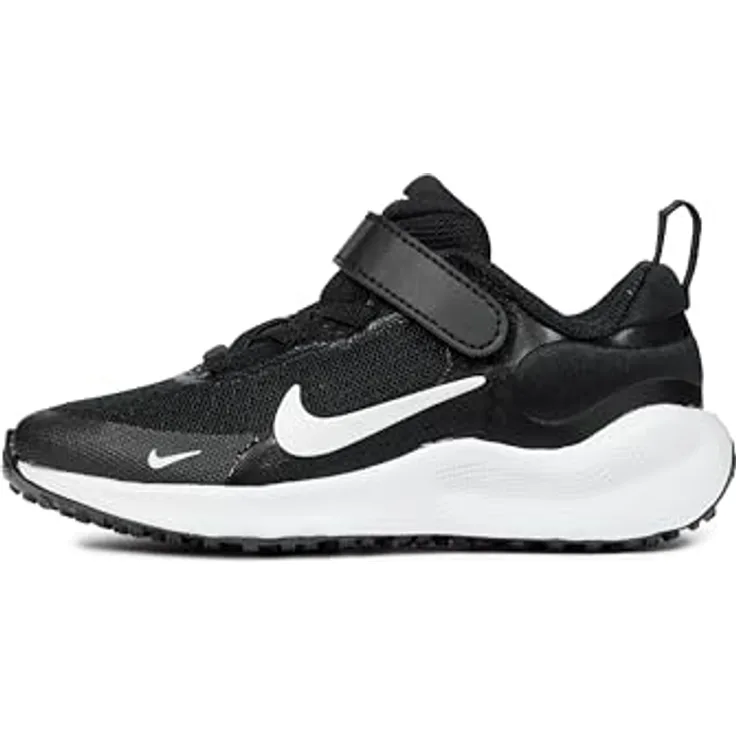 Nike Revolution 7 (PSV) Sportschuhe, Atmungsaktive Laufschuhe für Kinder, Schwarz, Größe EUR 31 | US 13C