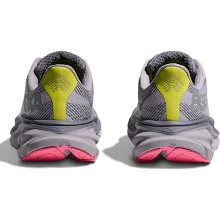 Hoka W Clifton 9 Gtx, wetterfester Laufschuh mit GORE-TEX, grau und foggy grey, Größe: 6.5 – Bild 5