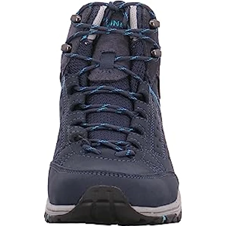 Meindl Damen Leichtwanderschuhe "Durban Gtx Mid", Knöchelhohe Wanderschuhe mit Gore-Tex-Membran für optimalen Wetterschutz, Schwarz – Bild 4