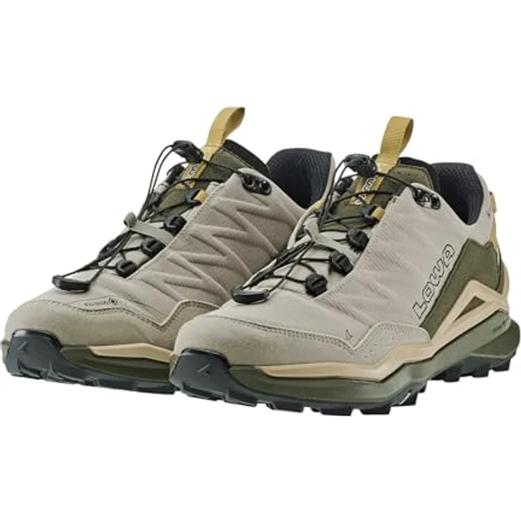 LOWA MADDOX PRO GTX LO SL, Outdoor-Wanderschuh für Männer, wasserfest, olive/sand, ideal für schnelles Wandern und Freizeitaktivitäten – Bild 6