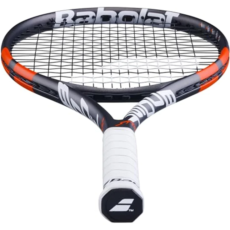 Babolat Boost Strike, Tennisschläger besaitet, Standardgröße, Schwarz/Weiß, Graphit, ideal für ambitionierte Anfänger, optimale Handhabung und Kraft – Bild 3