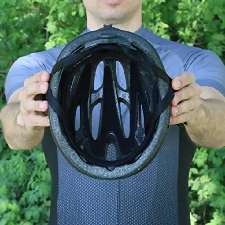 BBB BHE-35 Condor Fahrradhelm, leichter Allroundhelm mit 18 Ventilationsöffnungen, Weiß/Schwarz (54–58 cm) – Bild 7