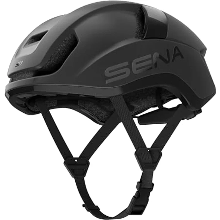 Sena S1 Matte Black M Smart Helm, mit Mesh Intercom und LED-Rücklicht – Bild 1