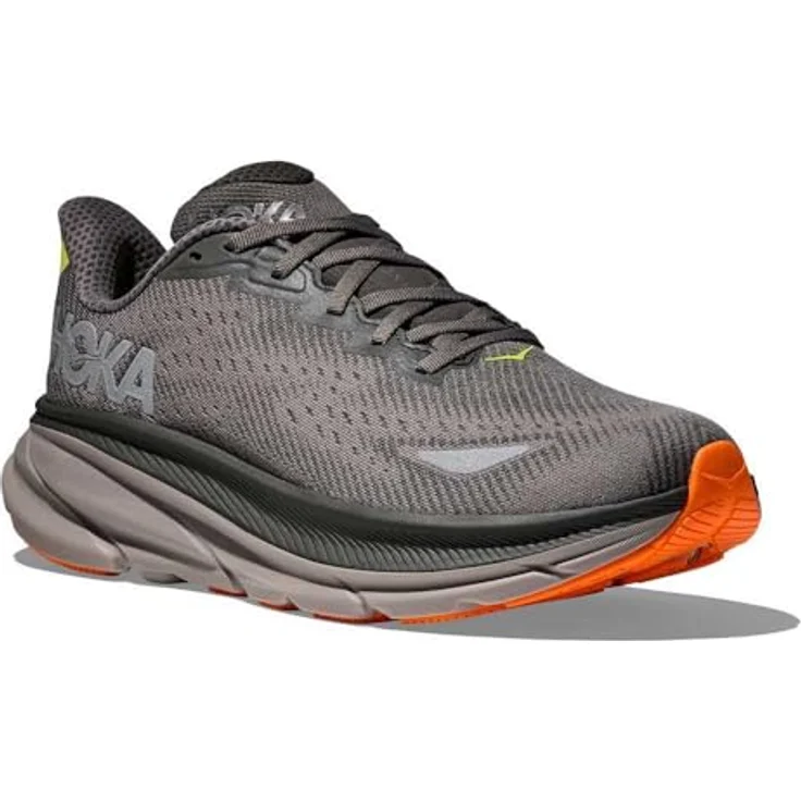 Hoka M Clifton 9 Gtx, Wetterfeste Laufschuhe mit GORE-TEX, asphalt grey / gravel, Größe: 11.5 – Bild 3
