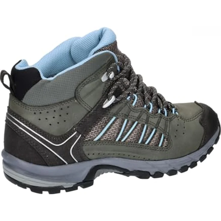 Meindl Damen Journey Mid GTX, Wanderschuh aus Nubukleder mit GORE-TEX® Futter, anthrazit/orange, Größe 43 – Bild 7