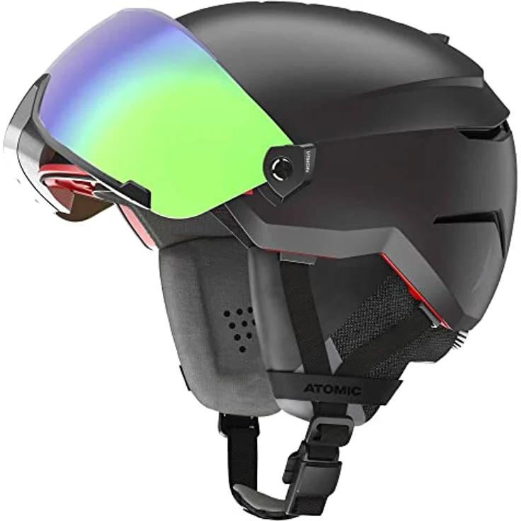 Atomic Savor AMID Visor HD, Skihelm mit 40% höherem Aufprallschutz und HD Visier, Größe L (59 - 63 cm) – Bild 3