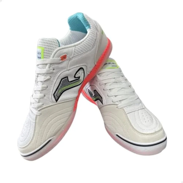 Joma Futsal Boots TOPS2532IN, Hallenfußballschuhe für Erwachsene in Weiß, Größe 43 – Bild 7