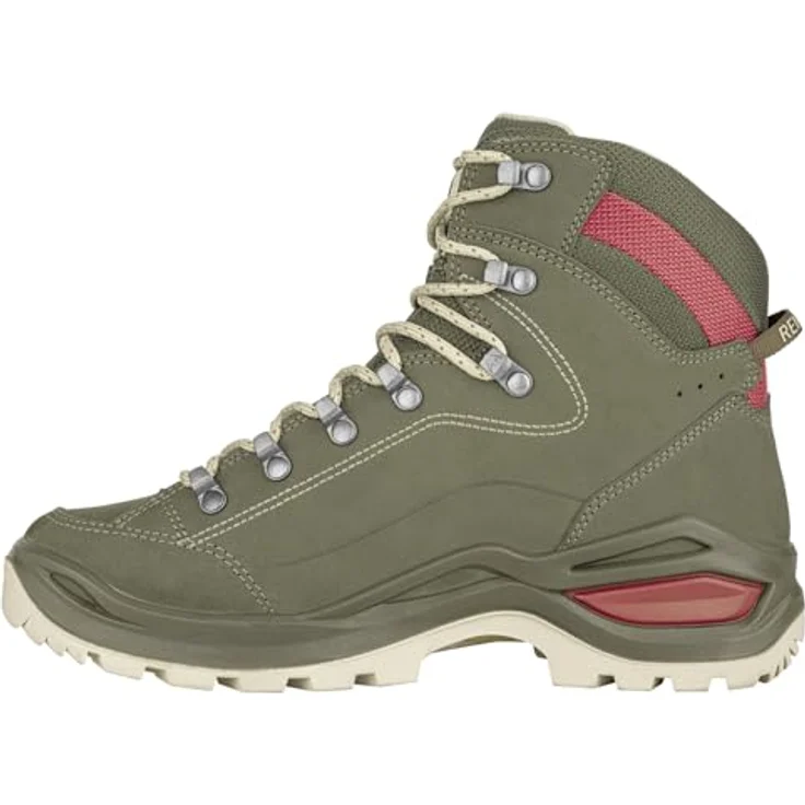 Lowa RENEGADE EVO GTX MID Ws Wanderschuh, wasserdicht mit GORE-TEX, für Damen, optimierte Passform, stabiler Halt, grau – Bild 3