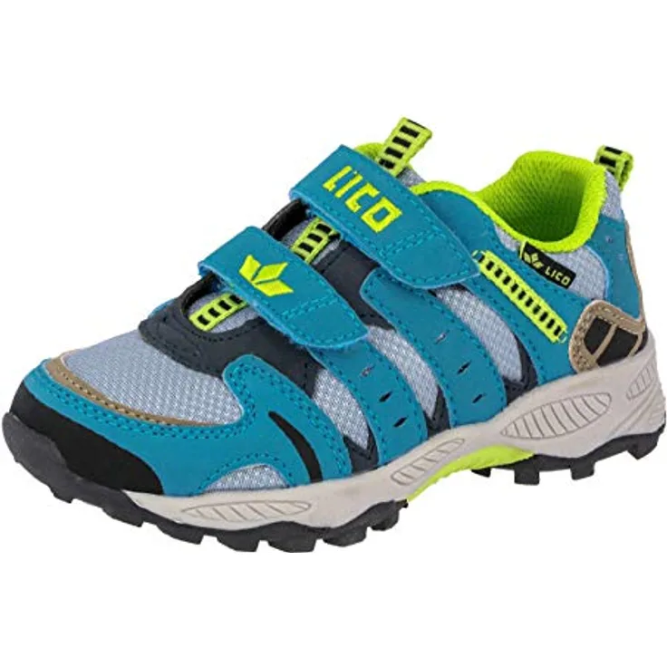 Lico Outdoorschuh Fremont V, Wanderschuh mit Nylon-Obermaterial, Klettverschluss und stark profiliertem Gummiboden