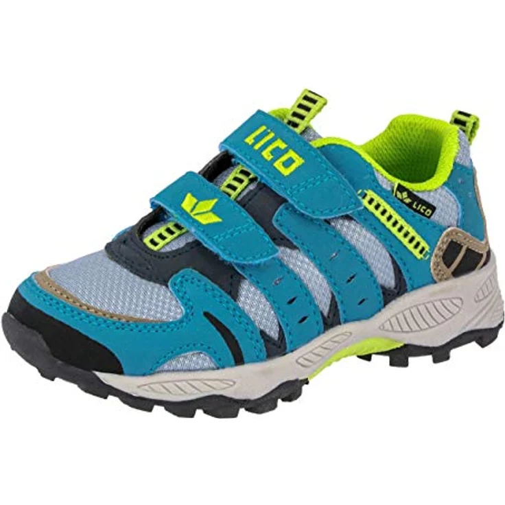 Lico Outdoorschuh Fremont V, Wanderschuh mit Nylon-Obermaterial, Klettverschluss und stark profiliertem Gummiboden – Bild 1