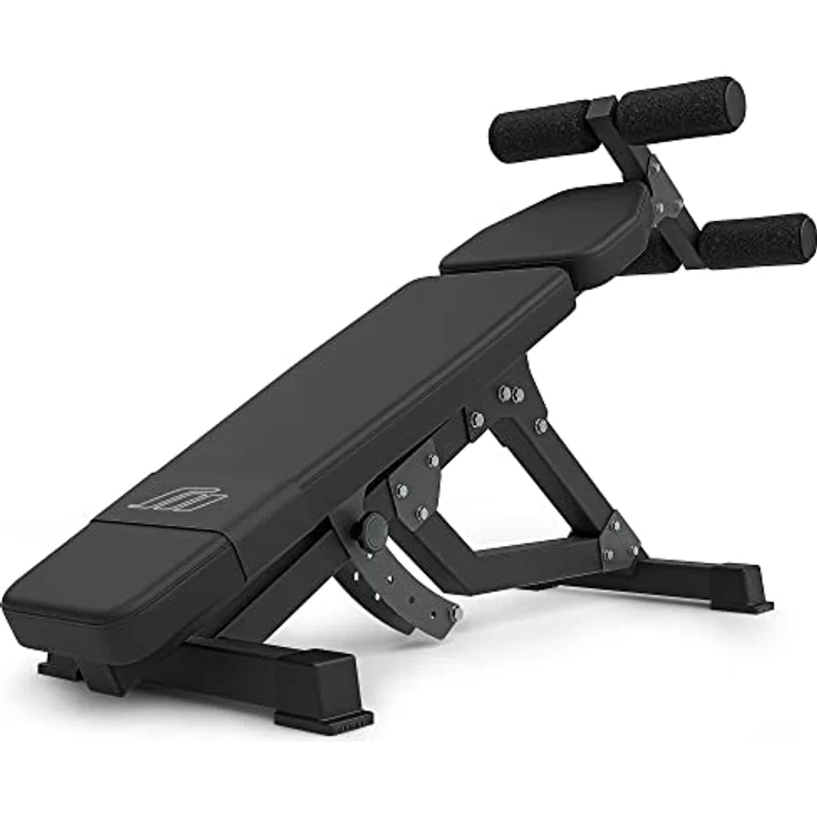 Marbo Sport Bauchtrainer MS-L110 2.0, Neigungsverstellung der Rückenlehne, Verstellbare Beinstütze, Polsterrollen aus EVA-Schaum, Verstärkte Polster, stabile langlebige Konstruktion, MADE IN EU – Bild 2