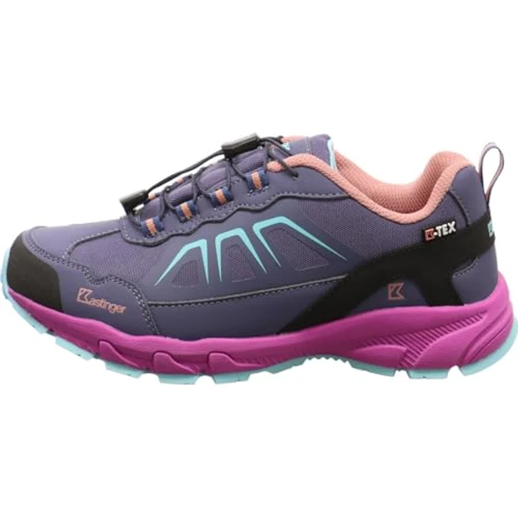 Kastinger Grasberg Low KTX Wanderschuh, knöchelhoch, blau, Textil/Synthetik, Gummischnürung, 4 cm Absatzhöhe – Bild 2