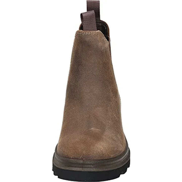 Ecco Grainer Chelsea Boot, wasserdichte Stiefelette aus dunkelbraunem Nubukleder mit strapazierfähiger Außensohle – Bild 3