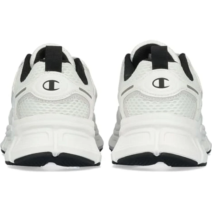 Champion RT25 Mesh, Laufschuhe mit Dämpfungseigenschaften, Low-Cut, Weiß/Silber/Nero, Größe EU 44,5 – Bild 4