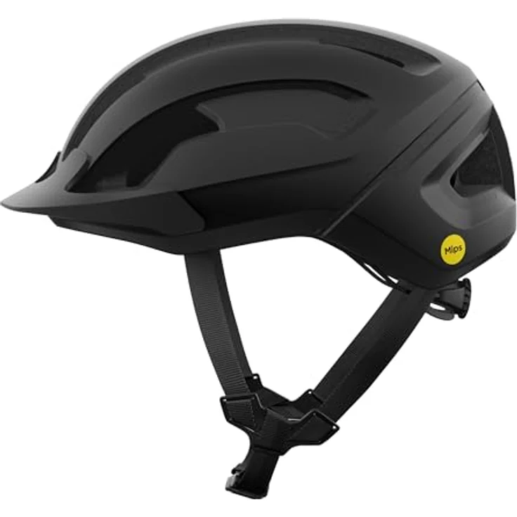 POC Omne Air Resistance MIPS Fahrradhelm, Uranium Black Matt, Unisex, L (56-61cm), leicht und gut belüftet, mit MIPS-Technologie für verbesserten Schutz – Bild 1