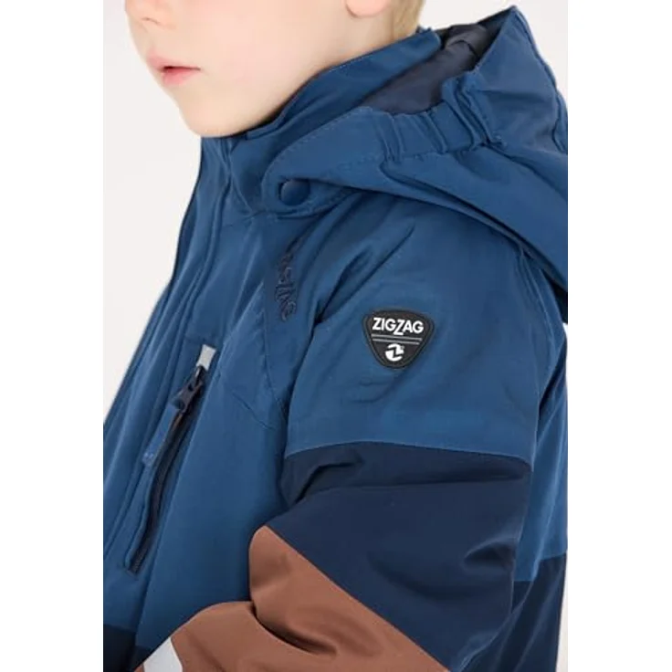 ZigZag Skijacke Taylora, wind- und wasserdicht mit TPU-Membran, Insignia Blue 104 – Bild 5