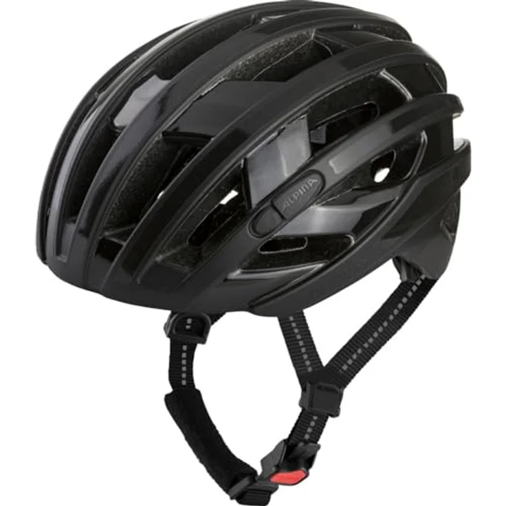 ALPINA SPORTS Ravel Reflective, Velohelm für Gravel-Fahrer, 51-56 cm, reflektierende Oberfläche, höhenverstellbares Run-System, Made in Germany – Bild 1