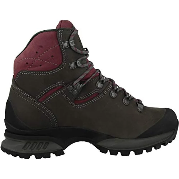 Hanwag Tatra II Lady GTX, Wasserdichter Trekkingstiefel mit GORE-TEX, Farbe asphalt/dark garnet, Größe 37.5 (UK 4.5) – Bild 3