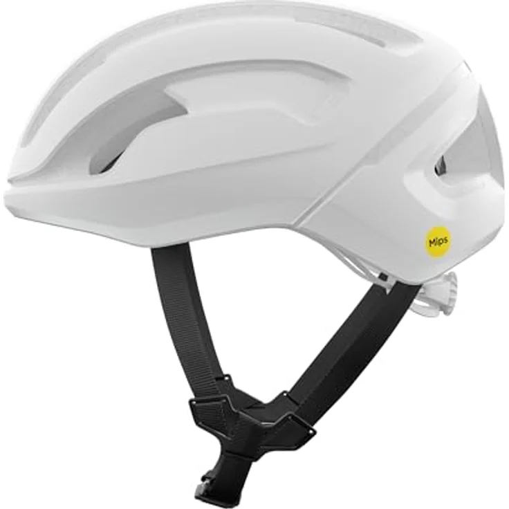 POC Omne Air MIPS Fahrradhelm, Weiß, 56–61 cm, mit verbessertem Rotationsschutz und optimalem Komfort – Bild 1