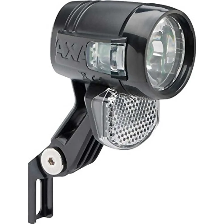 AXA Blueline30, Dynamoscheinwerfer mit 30 Lux Lichtleistung, Hell-Dunkel-Sensor und Steadylight-Funktion – Bild 3