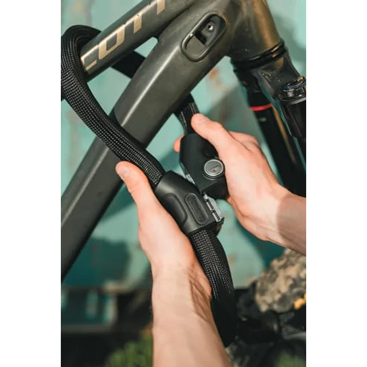 Abus Infinity Loop 1806, Veloschloss, 110 cm, patentierte Double-Loop-Funktion für zusätzliche Sicherheit – Bild 2