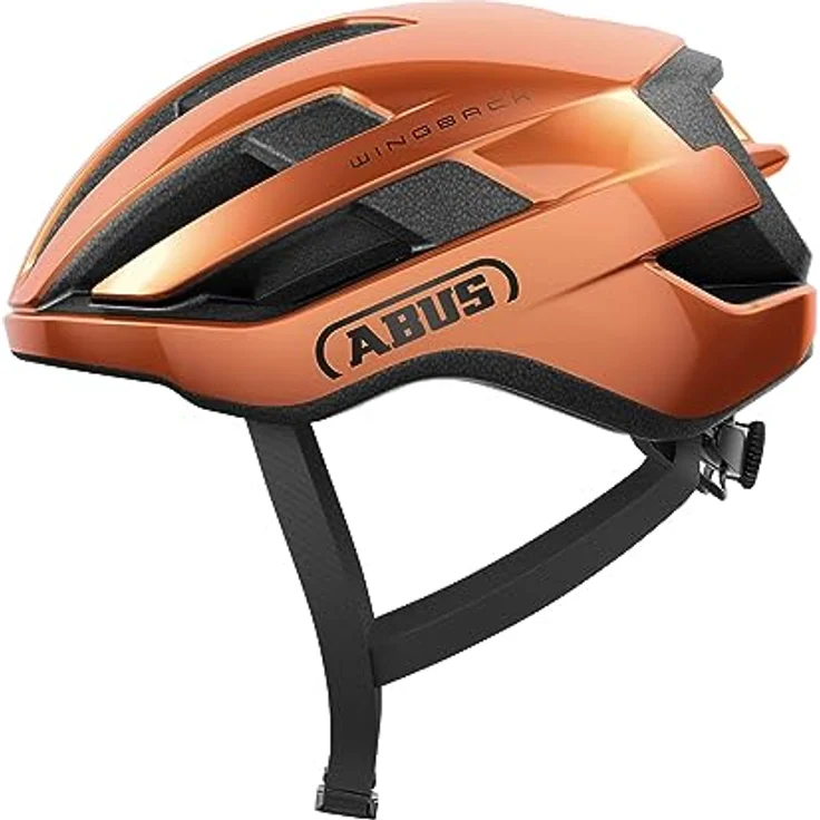 Abus WingBack, Velohelm (51 - 55 cm) mit tiefen Belüftungskanälen, leichtem Design und Quin-Option – Bild 1