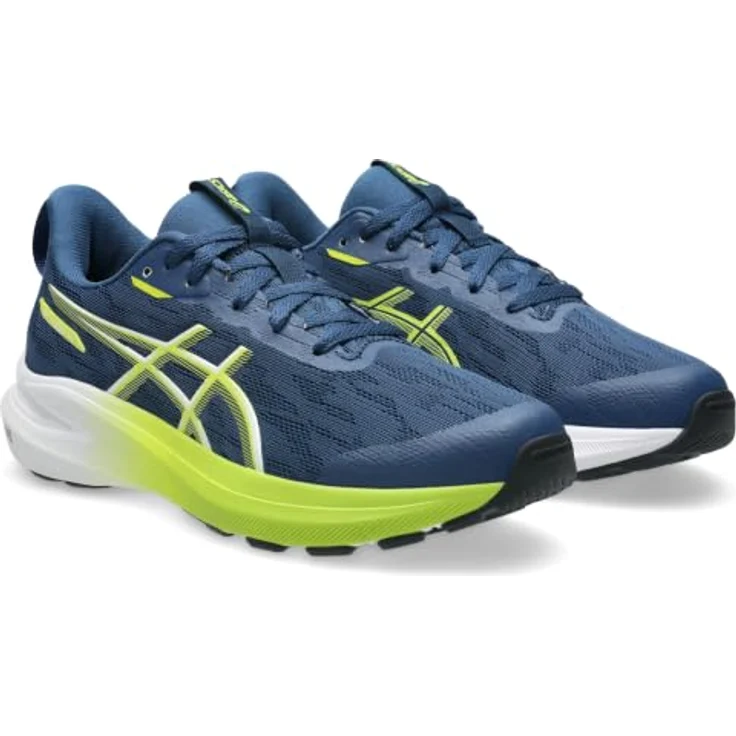 Asics GT-1000 14 GS, Laufschuhe für Kinder mit stabiler Bauweise und atmungsaktivem Synthetik-Obermaterial, grau – Bild 6