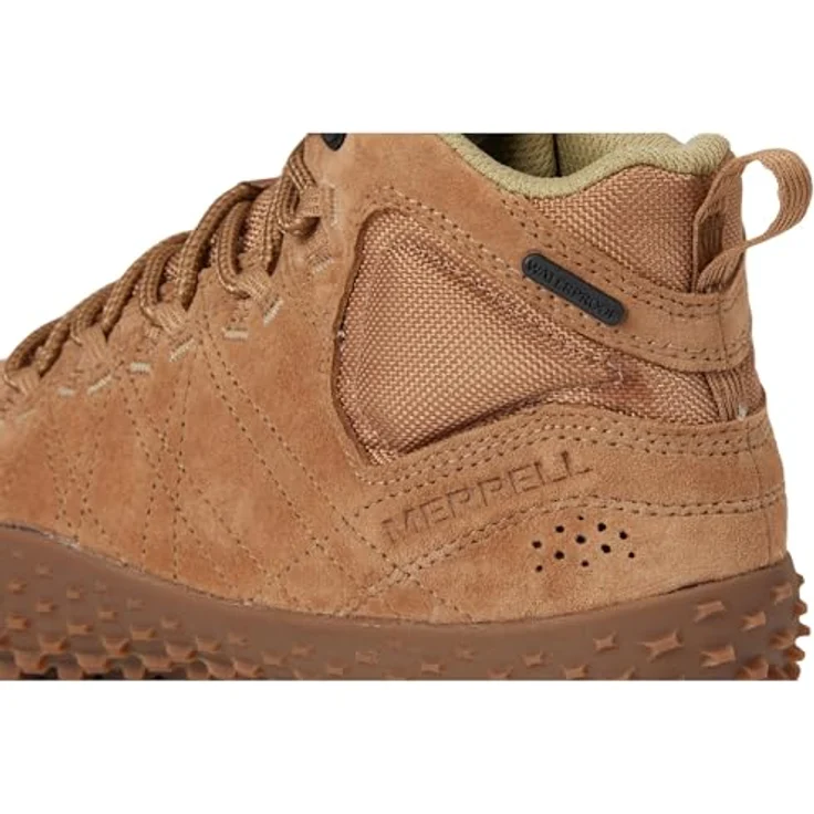Merrell Wrapt Mid WP, Wanderschuh für Damen mit wasserdichter Membran und Mesh-Innenfutter, Schwarz – Bild 6