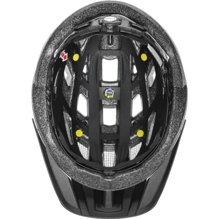 Uvex Sports i-vo cc MIPS, Velohelm (52 - 57 cm) mit integrierter Sonnenblende, Fliegengitter und 24 Belüftungsöffnungen für optimalen Komfort und Sicherheit – Bild 4