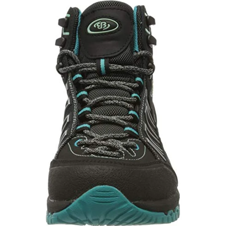 Brütting Mount Meloni, Damen Wanderschuhe, wasserdicht mit Sympatex-Membran und rutschfester Vibram-Sohle, Schwarz, Größe 38 – Bild 2