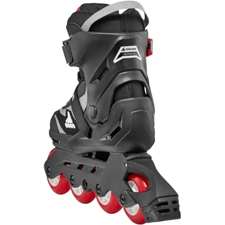 Rollerblade MICROBLADE, Inline-Skates für Jungen, verstellbar in 4 Größen, Schwarz/Rot, 28-32, für Stabilität und Komfort – Bild 4