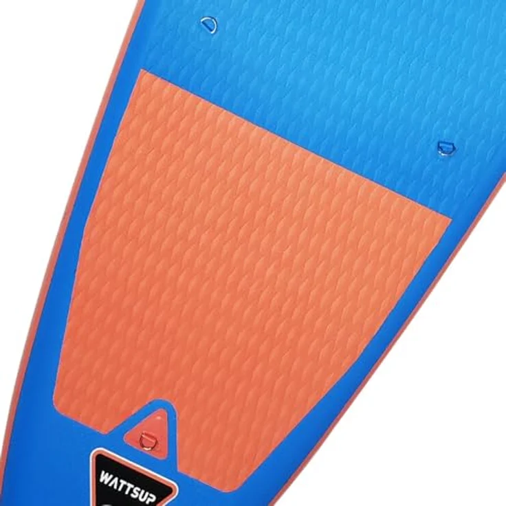 WattSUP Espadon 11.8 SUP Board Stand Up Paddle Surf-Board Paddel ISUP 355x86cm, Orange, Hellblau, 355x86x15 cm – Bild 9
