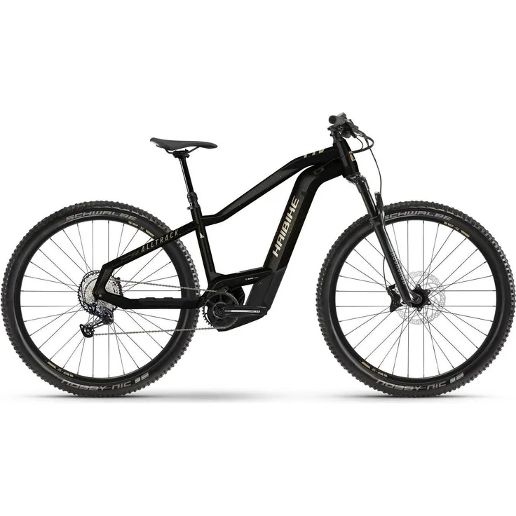 Haibike ALLTRACK 10, E-Bike mit Bosch Performance CX Motor, 750 Wh Akku und 120 mm Federweg, schwarz