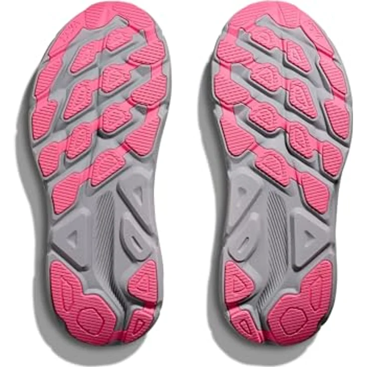 Hoka W Clifton 9 Gtx, wetterfester Laufschuh mit GORE-TEX, grau und foggy grey, Größe: 6.5 – Bild 6