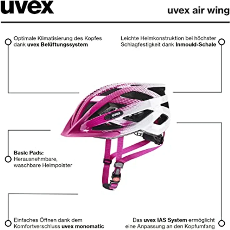 uvex air wing, Fahrradhelm – Bild 7